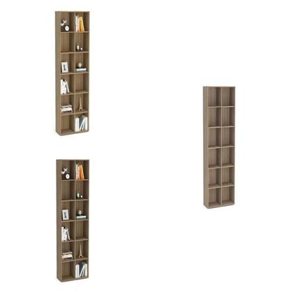 Imagem de Kit Estante para Livros com 12 Nichos 221cm X 222cm Caracol