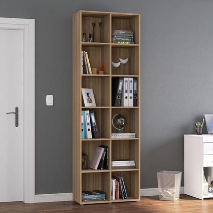 Imagem de Kit Estante para Livros com 12 Nichos 221cmx148cm Caracol