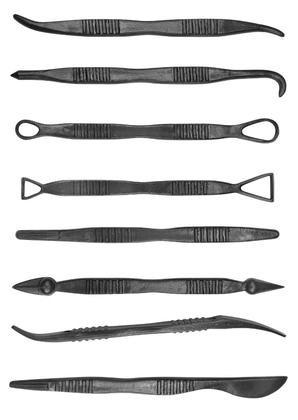 Imagem de Kit Estecas 16 Ferramentas + Rolo 23cm