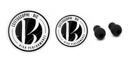 Imagem de Kit Estetoscópio Bic Rainbow + Esfigmo Welch Allyn Ds44