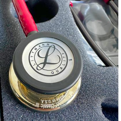 Imagem de Kit Estetoscopio Littmann + esfigmo + case + Laterna - Cores Variadas