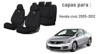 Imagem de Kit Estofado Customizado Civic 05-12 + Volante + Chaveiro