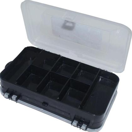 Imagem de Kit Estojo Pesca Esportiva Linha Sinete Giradores Chumbada