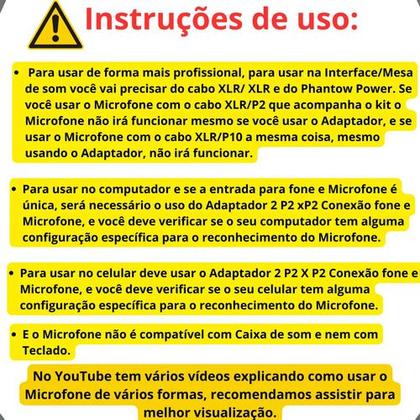 Imagem de Kit Estúdio Completo Microfone Condensador Profissional Pop Filter Suporte Mesa Podcast Canto Gravação Entrevista