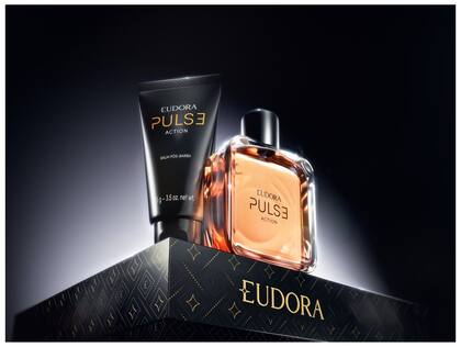 Imagem de Kit Eudora Balm Pós-Barba 75g e Desodorante Colônia 100ml Pulse Action
