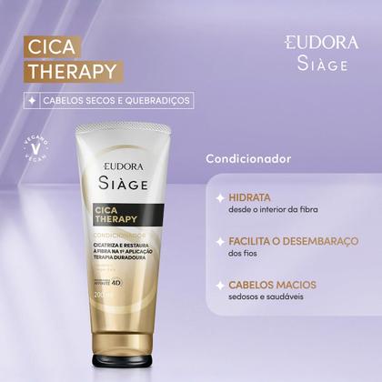 Imagem de Kit Eudora Siàge Cica Therapy Home Care (3 produtos)