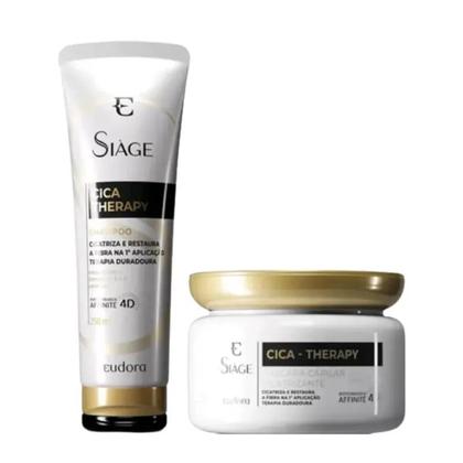 Imagem de Kit Eudora Siàge Cica Therapy Shampoo 250ml + Máscara 250g