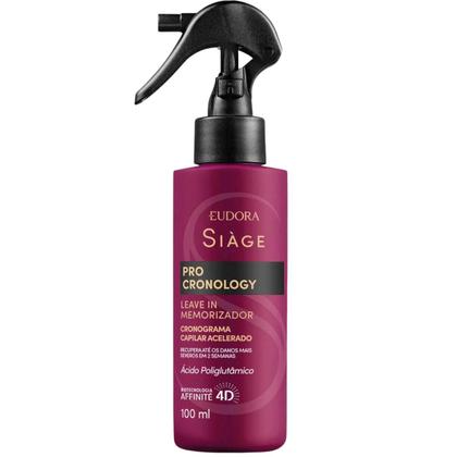 Imagem de Kit Eudora Siàge Pro Cronology Shampoo 250ml + Condicionador 200ml + Leave-in 100ml + Cronograma