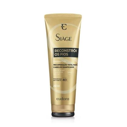 Imagem de Kit Eudora Siàge Reconstrói Os Fios Shampoo Condicionador Máscara