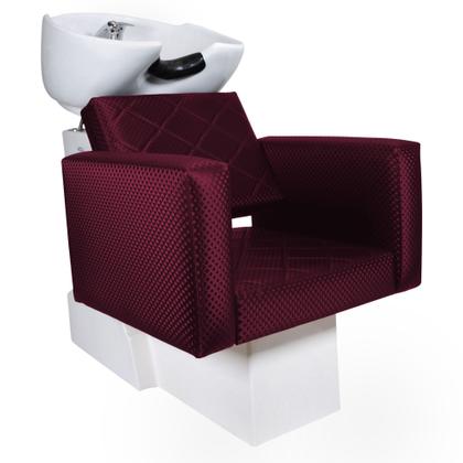 Imagem de KIT Evidence -  2 Cadeiras Fixas + 1 Lavatório Para Salão