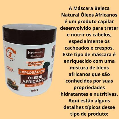 Imagem de Kit Explosão De Óleos Africanos 7 Oleos Preciosos Beleza Natural