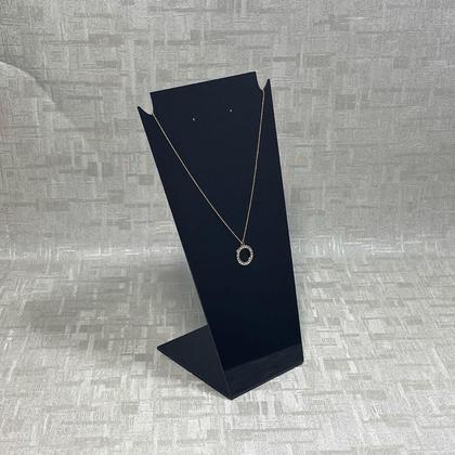 Imagem de Kit expositores displays mostruários de colares, brincos, anéis e pulseiras de acrílico Preto com 6 unidades