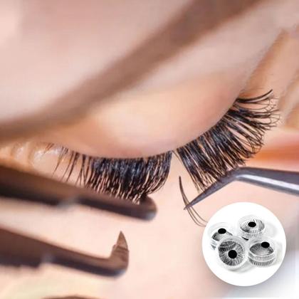 Imagem de Kit Extensão Cola   Cartela 10 Pares e Tufos em Tela