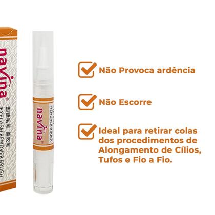 Imagem de Kit Extensão de Cílios, Decemars Y Brasileiro   Cola e Removedor