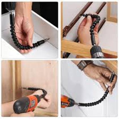 Imagem de Kit extensor c/12 peças p/parafusadeira gadan