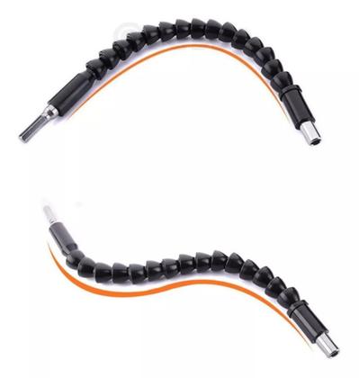 Imagem de Kit Extensor Prolongador Flexivel Parafusadeira Universal