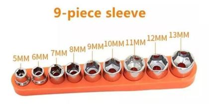 Imagem de Kit Extensor Prolongador Flexivel Parafusadeira Universal