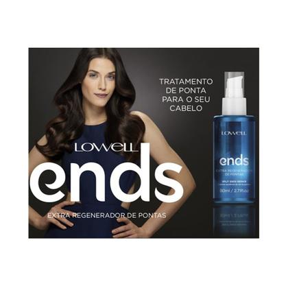 Imagem de Kit Extra Regenerador de Pontas Ends 2 unidades 100 ml Lowell