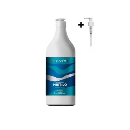 Imagem de Kit Extrato de Mirtilo Shampoo 1 Litro + Condicionador 1 Litro Lowell