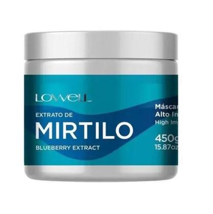 Imagem de Kit Extrato de Mirtilo Shampoo + Condicionador 1 Litro + Leave-in 180ml + Máscara 450g - Lowell