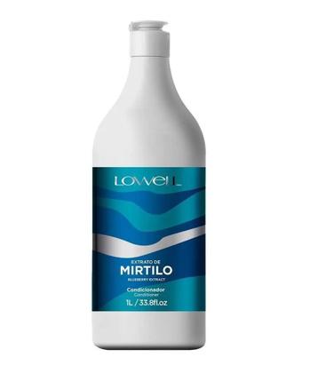 Imagem de Kit Extrato de Mirtilo Shampoo + Condicionador 1 Litro + Leave-in 180ml + Máscara 450g - Lowell