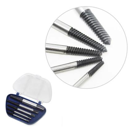 Imagem de Kit Extrator De Parafuso C/ 5 Pc Ref. 8114 2 Unidades - BRASFORT