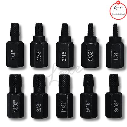 Imagem de Kit Extrator Para Parafusos Danificados Com 25 Peças - Loxer