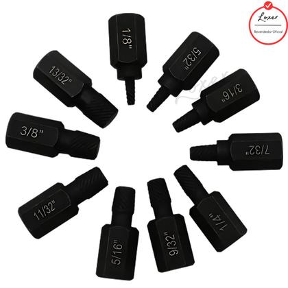 Imagem de Kit Extrator Para Parafusos Danificados Com 25 Peças - Loxer