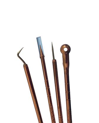 Imagem de Kit Extrator Removedor Cravo Espinha De Aço Para Cuidados