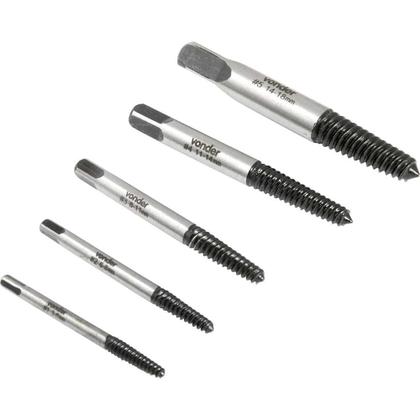 Imagem de Kit Extrator Saca Parafuso Quebrado 3 A 18 Mm Profissional Vonder
