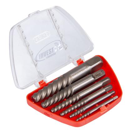 Imagem de Kit Extrator Saca Parafuso Quebrado 3 A 25 Mm Rocast