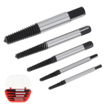 Imagem de Kit Extrator Tira Parafuso Quebrado 5 Peças 1/8 a 3/4 pol