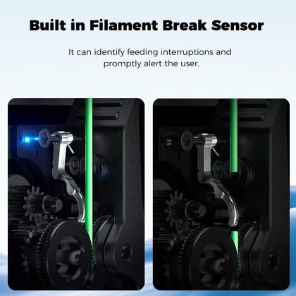 Imagem de Kit extrusor de impressora 3D Creality K2 Plus com sensor de filamento