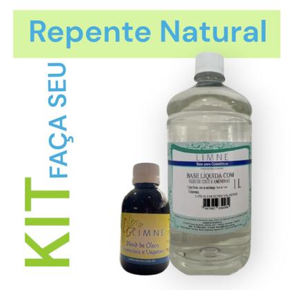 Imagem de Kit Faça Seu Repelente Natural Base Liquida 1L + Blend Óleos