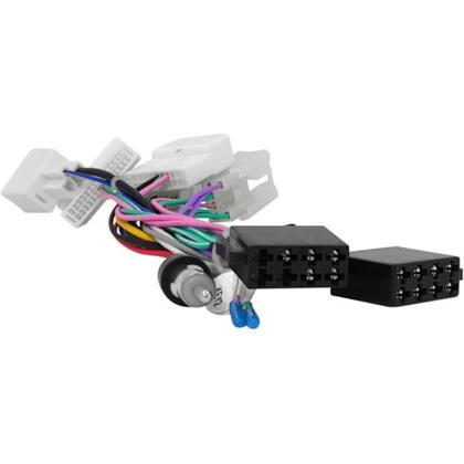 Imagem de Kit Fácil Chicote de ligação de som e Adaptador Linha Toyota 2008 até 2018 com Plug Para Interfaces Expex -EXC TO-073