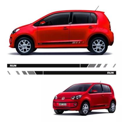 Imagem de Kit Faixa Lateral Sandero Sport 2016 2017  Adesivos Renault