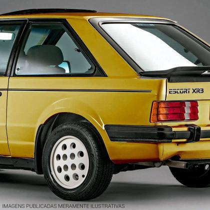 Imagem de Kit Faixas Filete Compatível Escort Xr3 Mk3 83/86 + Traseiro