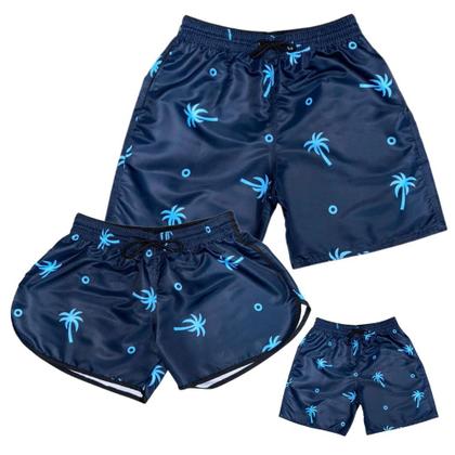 Kit Família Combinando 3 Shorts Iguais Pai Mãe e Filho Top - Hyve Imagem de Kit Família Combinando 3 Shorts Iguais Pai Mãe e Filho Top