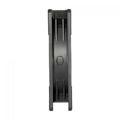 Imagem de Kit Fan Com 3 Unidades Cooler Master Mobius 12P ARGB 120mm Com Controlador Preto