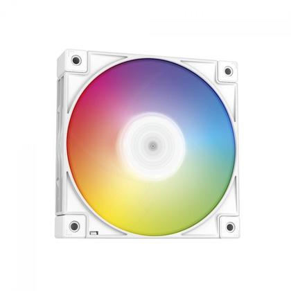 Imagem de Kit Fan Com 3 Unidades Deepcool Fc120 Wh Rgb 120Mm - White