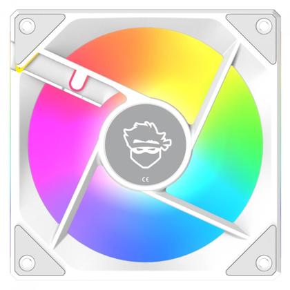 Imagem de Kit Fan Com 3 Unidades Gamer Ninja Shimo, ARGB, 120mm