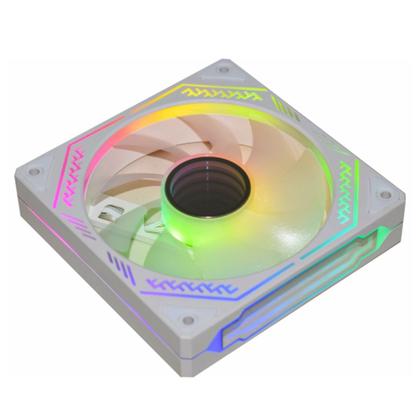 Imagem de Kit Fan Cooler K-mex INFINITE SPACE WHITE ARGB - AARA