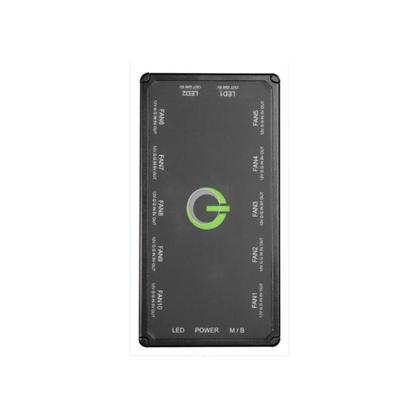 Imagem de Kit Fan One Power Radiant X3 3 Unidades C/ Controladora ARGB Preto - FN-701