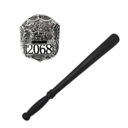 Imagem de Kit Fantasia Completa de Policial Feminina Policia Carnaval Halloween Bloquinho
