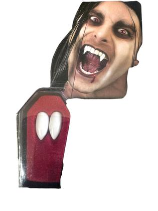 Imagem de Kit Fantasia Dracula dente+ maquiagem + capsula de sangue