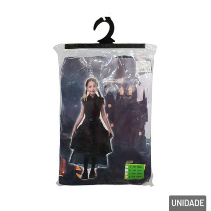 Imagem de KIT Fantasia Halloween Vestido e Cinto Preto - Tudo em Caixa