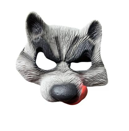 Imagem de Kit Fantasia Teatro Máscaras Lobo Mau E Três Porquinhos