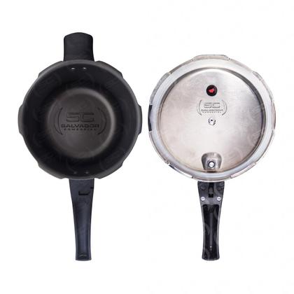 Imagem de KIT - Faqueiro Premium 3 Peças + Panela de Pressão 4,5 Vancouver Grafite - Tramontina