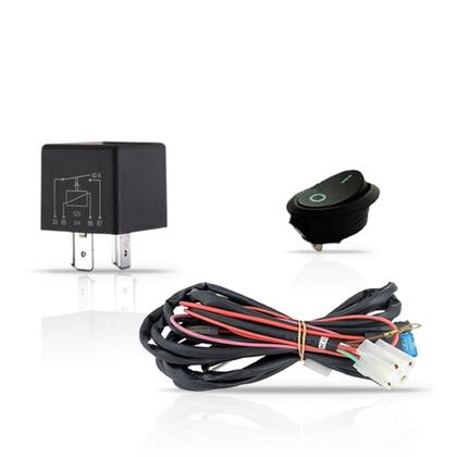 Imagem de Kit Farol Auxiliar Palio G1 1996 1997 1998 1999 00 Completo