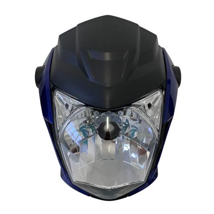 Imagem de Kit farol bloco ótico carenarem  fan 160 2022/ azul metálico